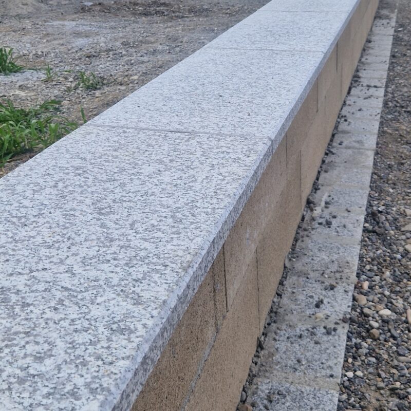 Escalier suspendu, bloc marche,  murets Rixheim 48